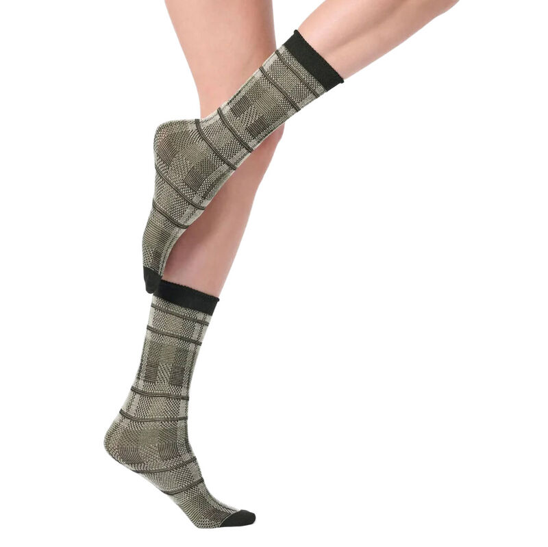 Oroblu Check Socks image number 1